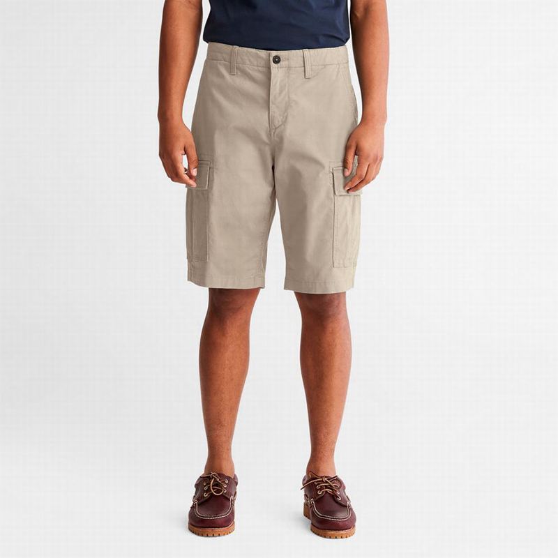 Beige Timberland Cargo Shorts | 45300963