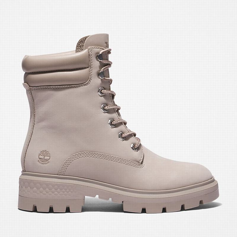 Beige Timberland Cortina Valley 6 Inch Boots | 18595394