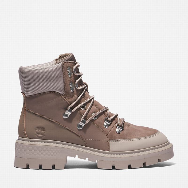 Beige Timberland Cortina Valley Waterproof Hiking Boots | 26929698