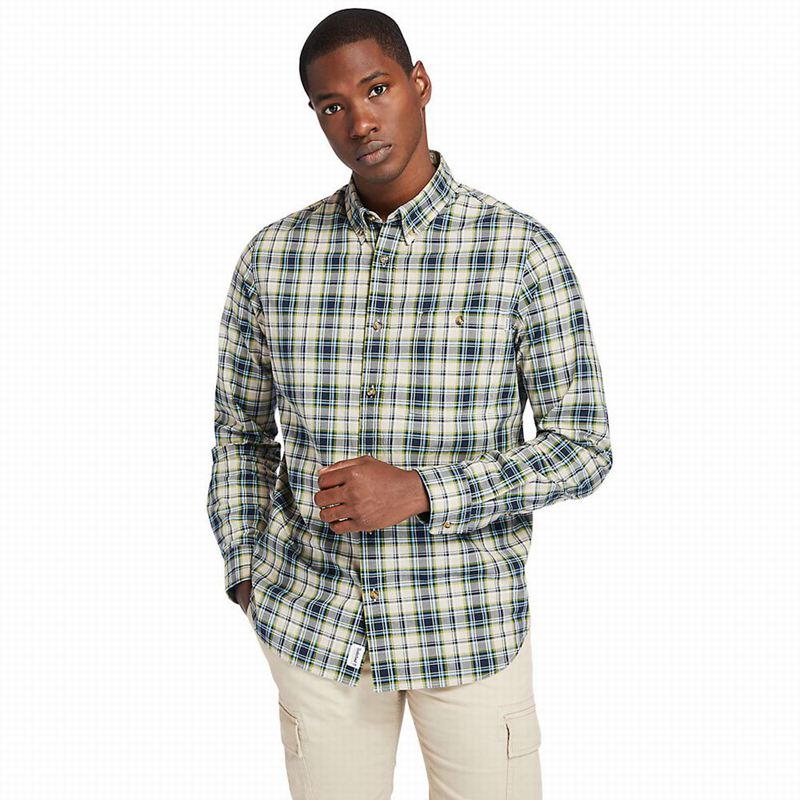 Beige Timberland Essential Check Shirts | 15154759
