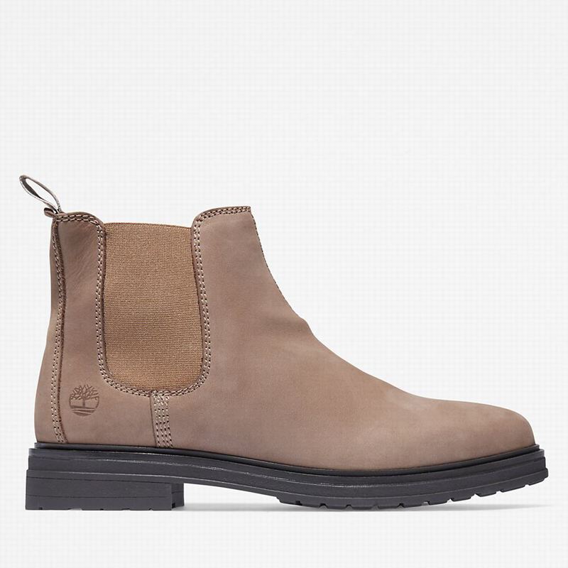 Beige Timberland Hannover Hill Chelsea Boots | 14078668