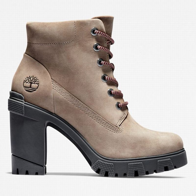 Beige Timberland Lana Point Lace-Up Boots | 92659942