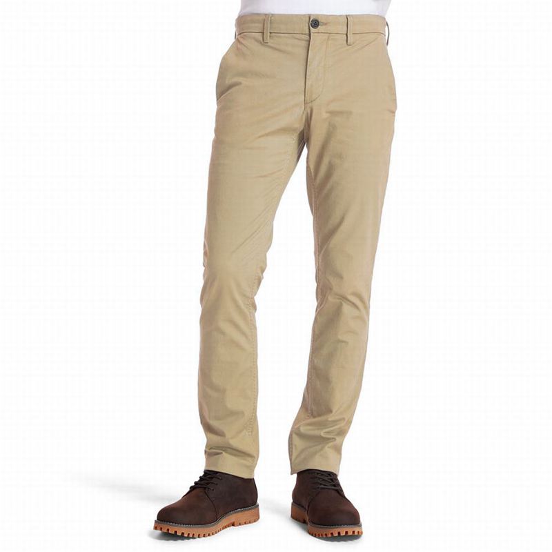 Beige Timberland Sargent Lake Twill Chino Pants | 84282816