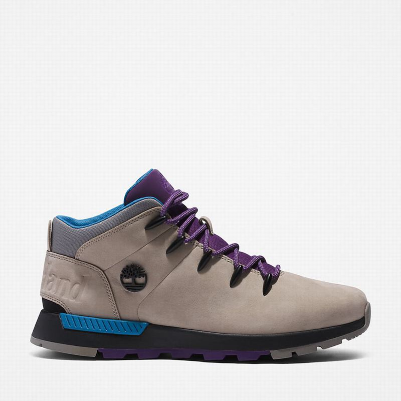 Beige Timberland Sprint Mid Hiking Boots | 16056272