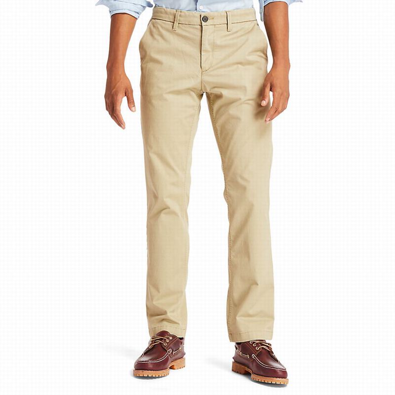 Beige Timberland Squam Lake Twill Chino Pants | 99114153