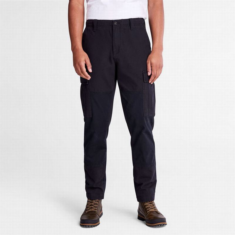 Black Timberland 6 Pocket Cargo Pants | 38186385
