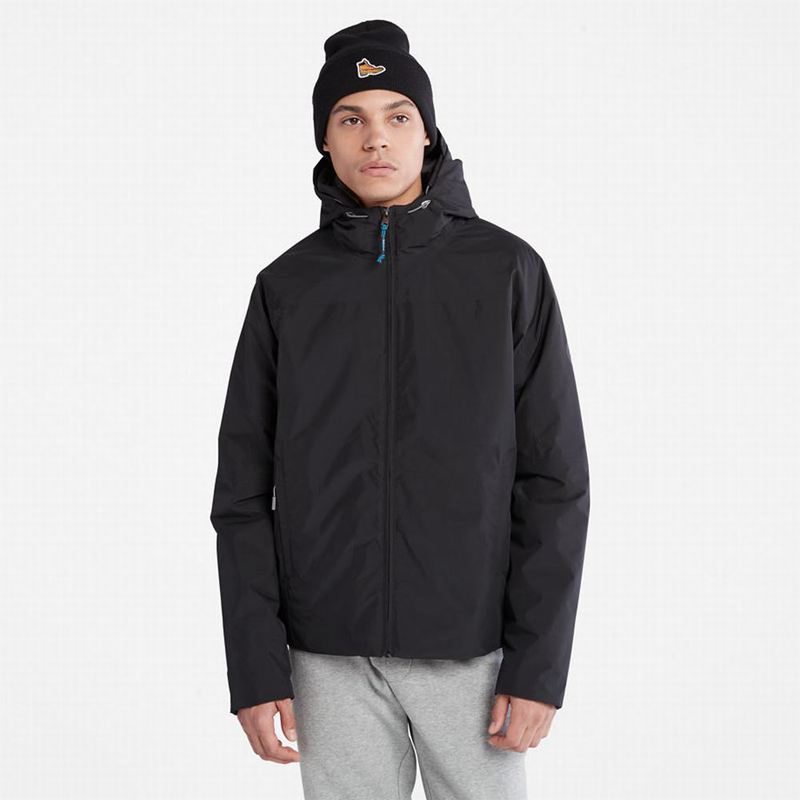 Black Timberland Benton Water-Resistant Shell Waterproof Jackets | 78419485