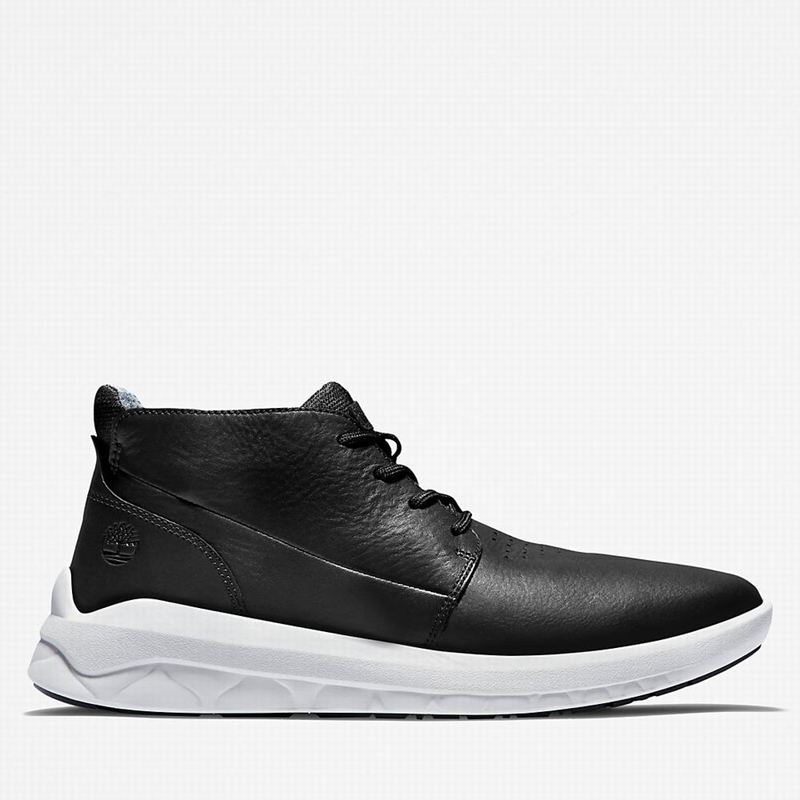 Black Timberland Bradstreet Ultra Chukka Boots | 68759184