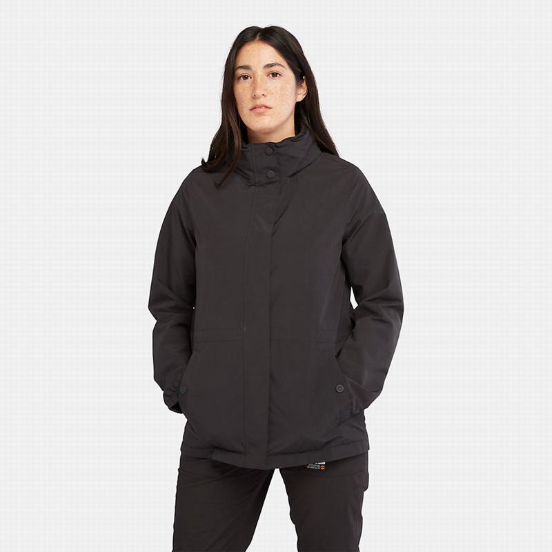 Black Timberland Coastal Cool Bomber Jackets | 65056480