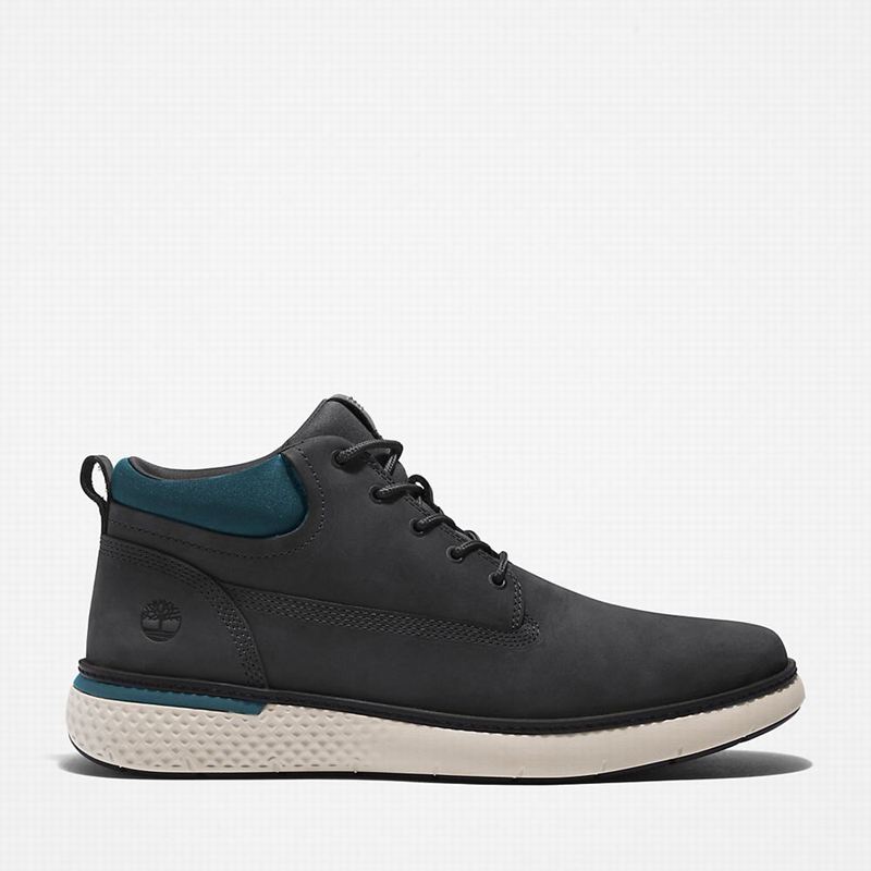 Black Timberland Cross Mark Chukka Boots | 28979127