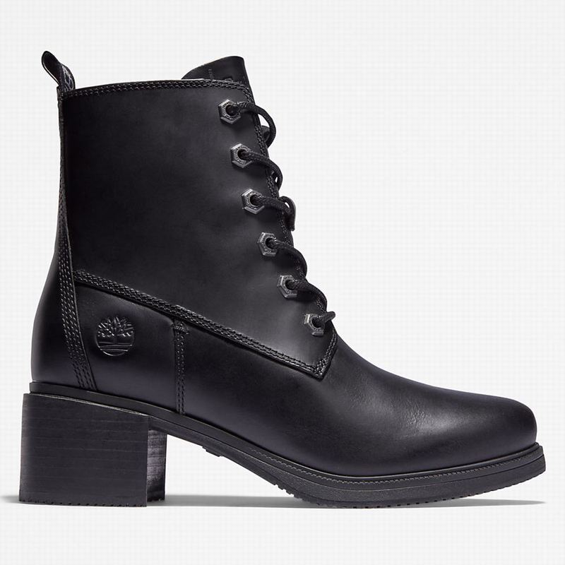 Black Timberland Dalston Vibe 6 Inch Boots | 94387587
