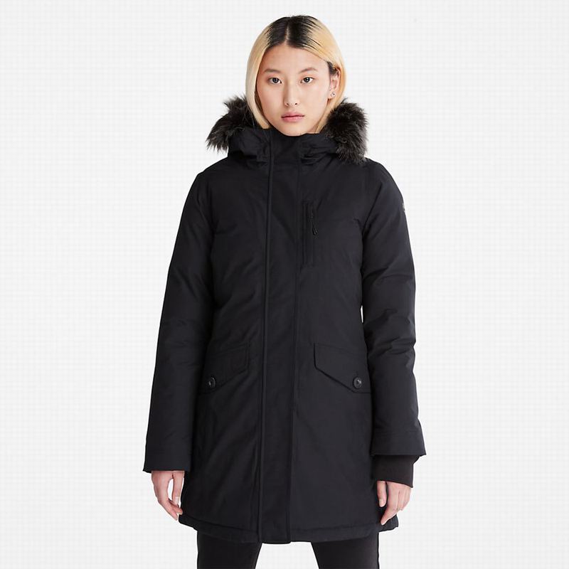 Black Timberland Dry Vent Waterproof Parka | 86099859
