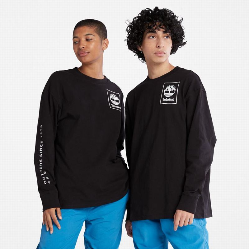 Black Timberland Dunstan River Pocket Long Sleeve | 95946572