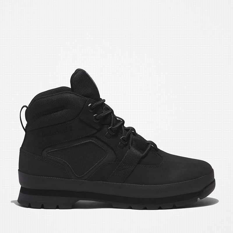 Black Timberland Euro Chukka Hiking Boots | 36469241