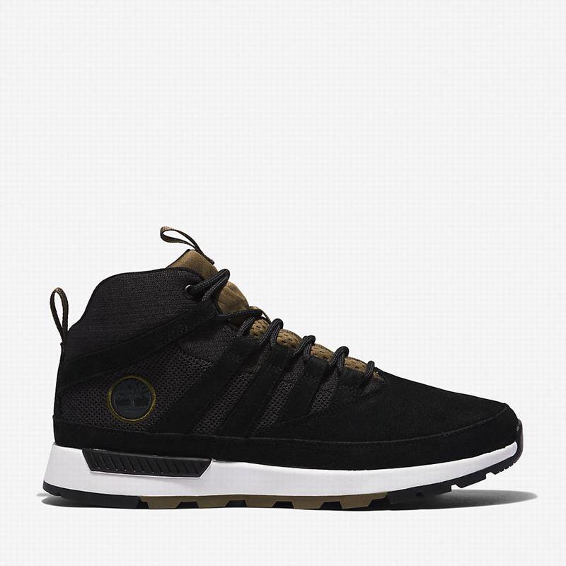 Black Timberland Euro Hiking Boots | 33403459