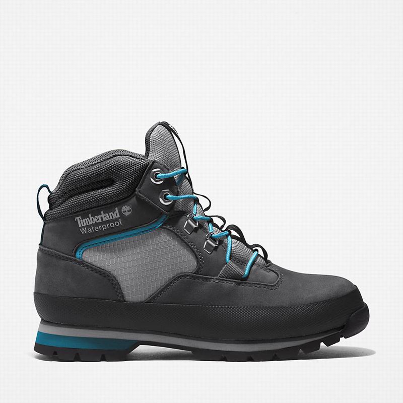 Black Timberland Euro Hiking Boots | 98741179