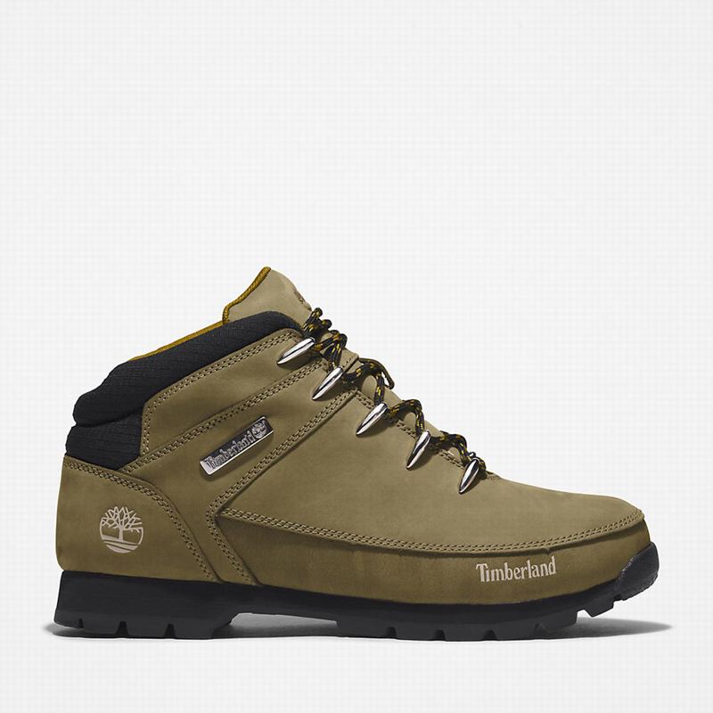 Black Timberland Euro Sprint Hiking Boots | 42313855