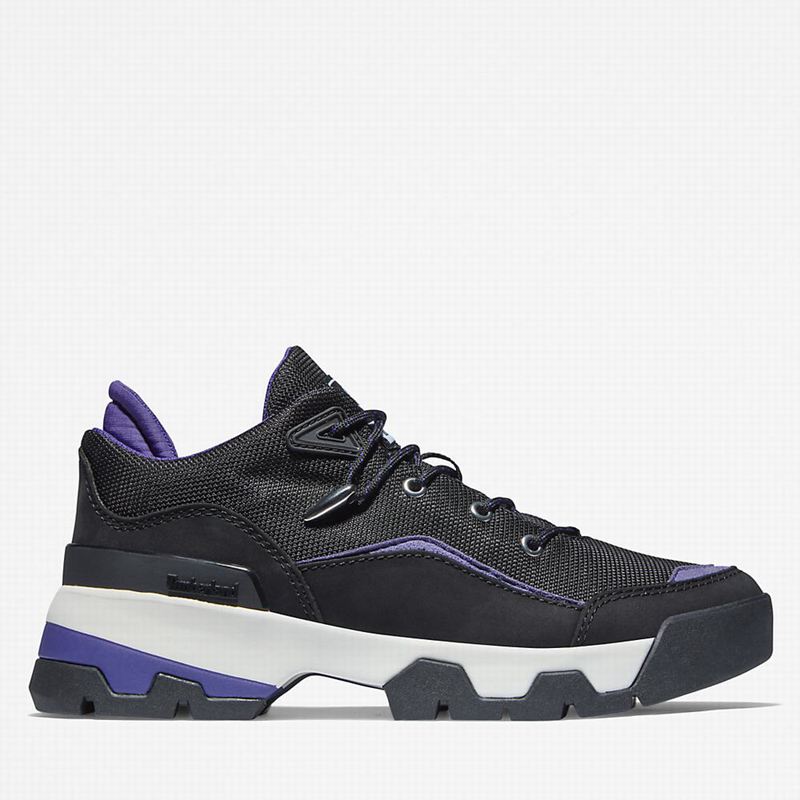 Black Timberland Euro Swift Low Hiking Shoes | 78497507