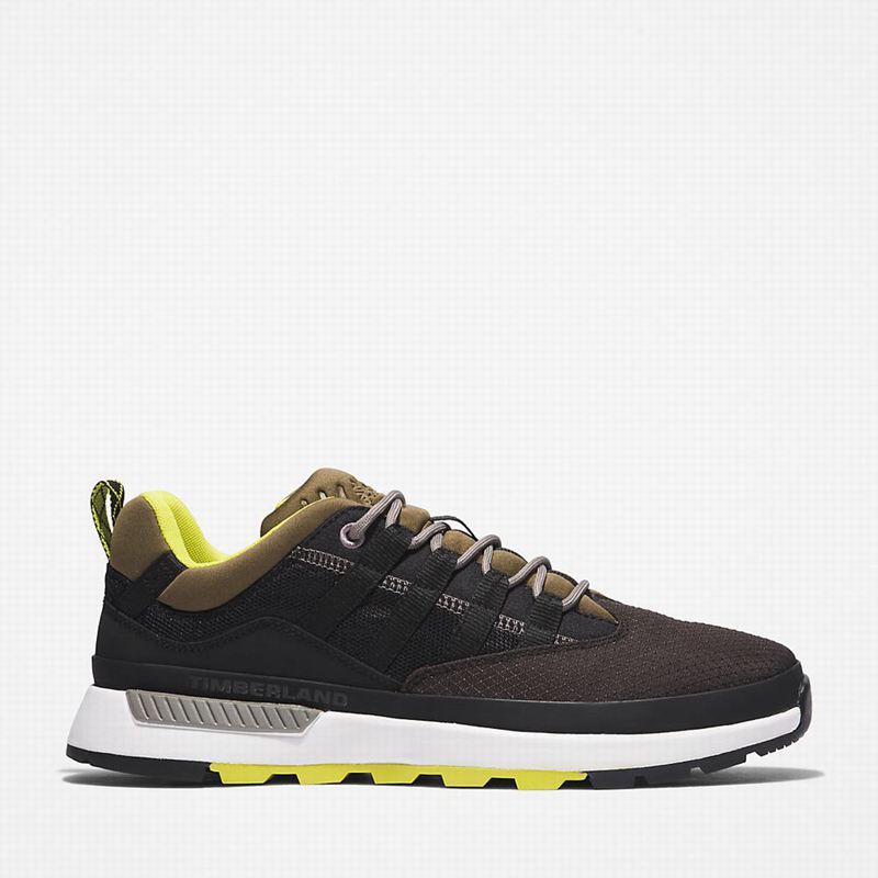 Black Timberland Euro Trekker Low Sneakers | 48605833
