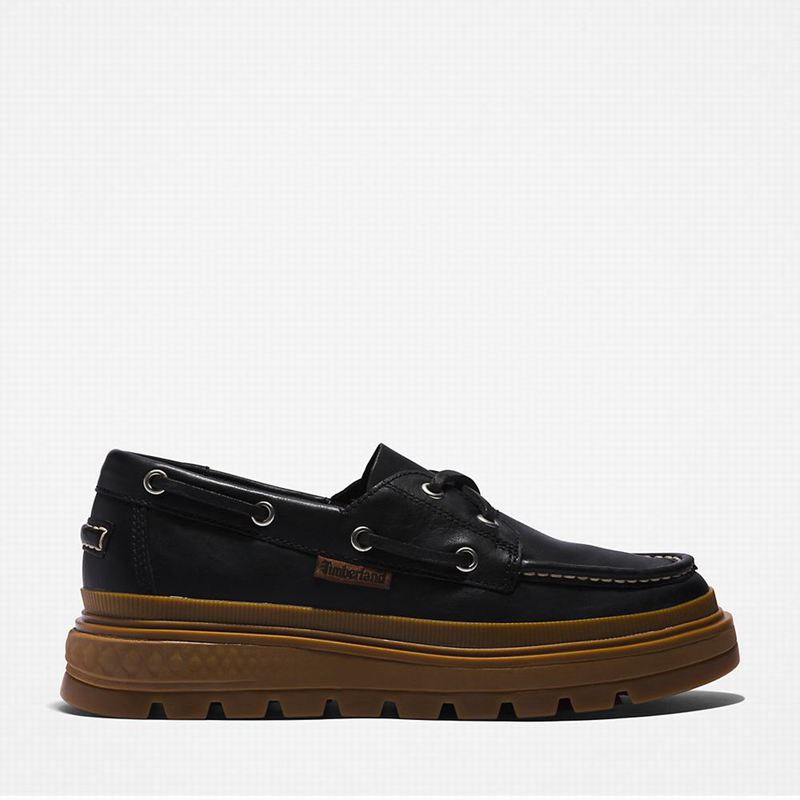 Black Timberland GreenStride Ray City EK+ Boat Shoes | 49662