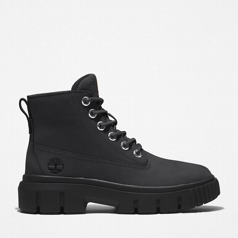 Black Timberland Greyfield Lace-up Boots | 9579268