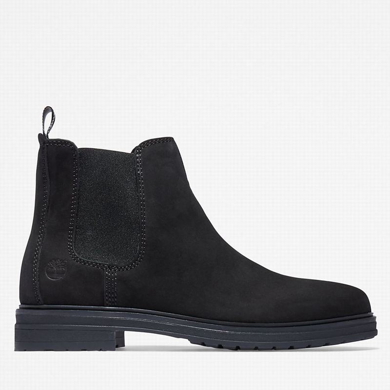 Black Timberland Hannover Hill Chelsea Boots | 41578618