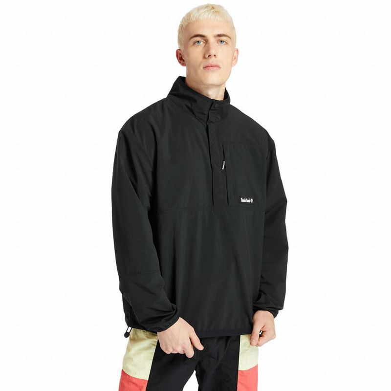 Black Timberland Insulated Buffalo Windbreaker | 49639743