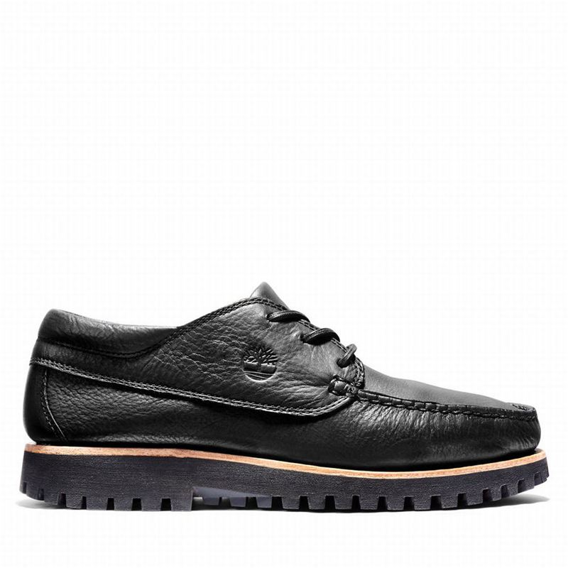 Black Timberland Jackson's Landing Boat Shoes | 94755033