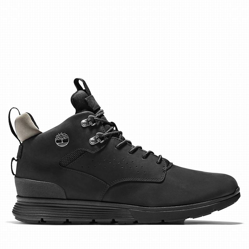 Black Timberland Killington Mid Hiking Shoes | 63172591