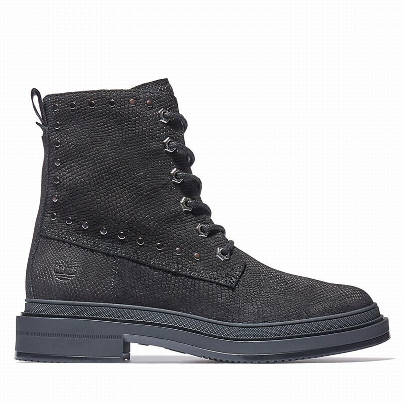 Black Timberland Lisbon Lane 6 Inch Boots | 3114181