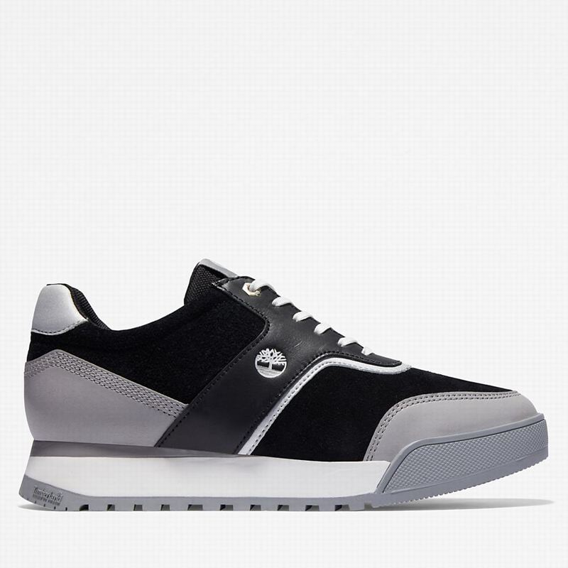Black Timberland Miami Coast Leather Sneakers | 4677335