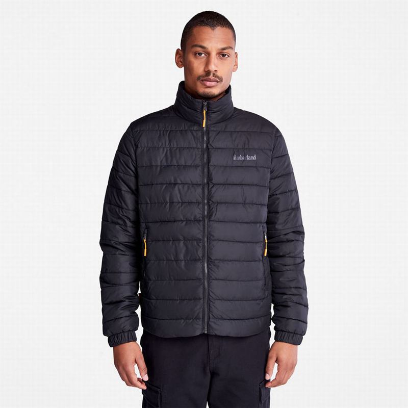Black Timberland Mount Lafayette Bomber Jackets | 14033024