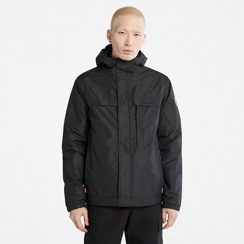 Black Timberland Mt. Franklin Sailor Waterproof Jackets | 31196192
