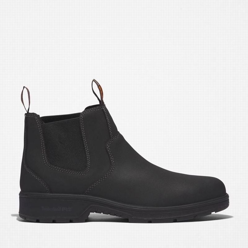 Black Timberland Nashoba Casual Composite Toe Work Boots | 71457053
