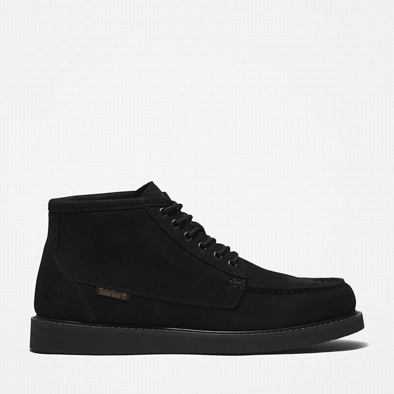Black Timberland Newmarket II Moc-Toe Chukka Boots | 75868378
