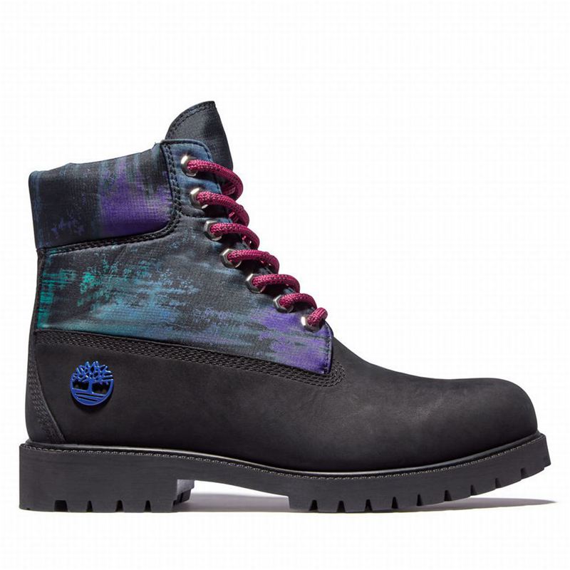Black Timberland Northern Lights Heritage 6 Inch Boots | 71139170