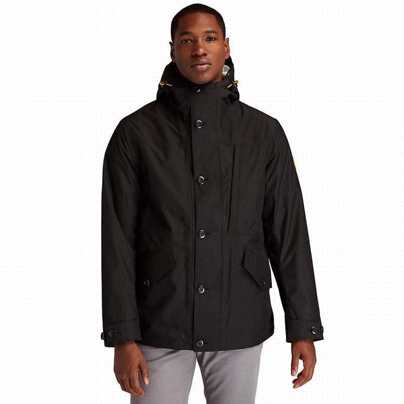 Black Timberland Oversize Re:Down Insulation Waterproof Jackets | 66790034