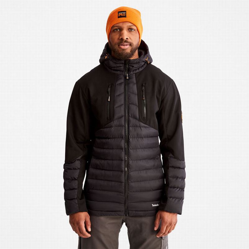 Black Timberland PRO Ballast Midlayer Jacket with Abrasion Resistance Jackets | 77559392