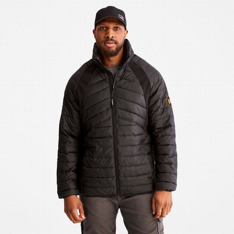 Black Timberland PRO Ballast Midlayer Jackets | 94991008