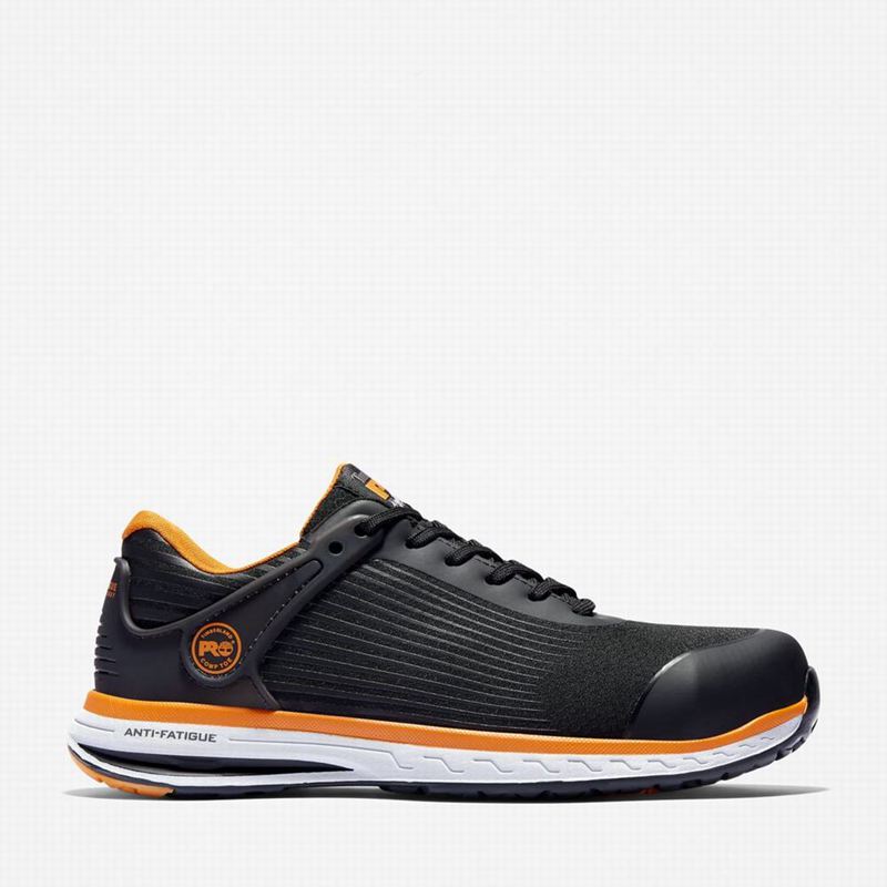 Black Timberland PRO Drivetrain Composite-Toe Work Shoes | 40302308