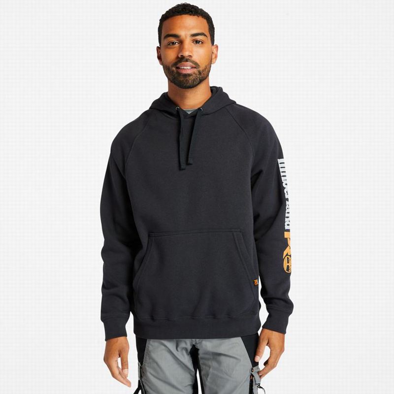 Black Timberland PRO Hood Honcho Sport Hoodie | 32380173