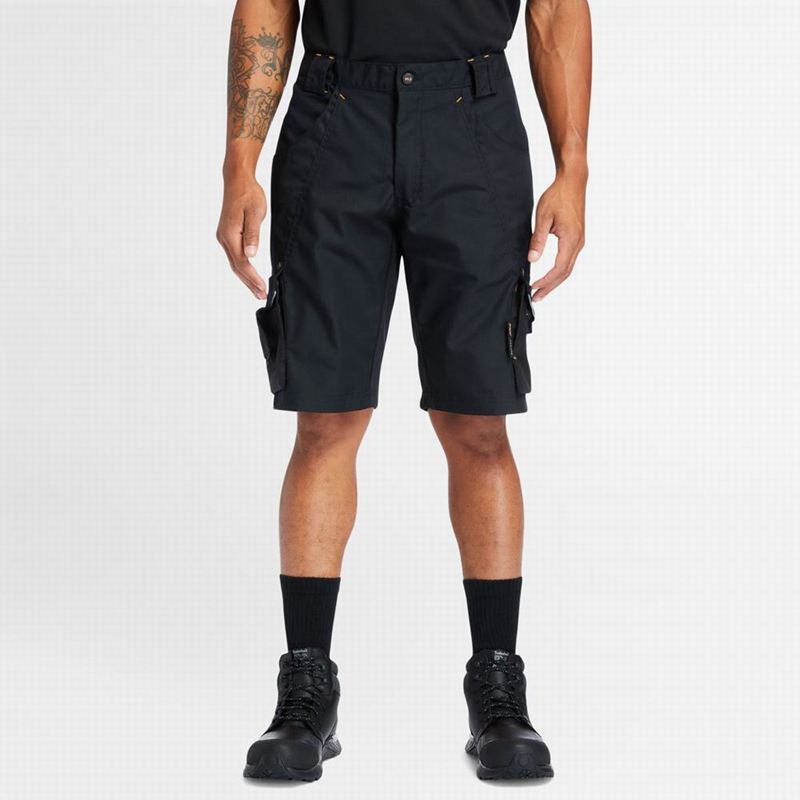 Black Timberland PRO Interax Work Shorts | 59563475