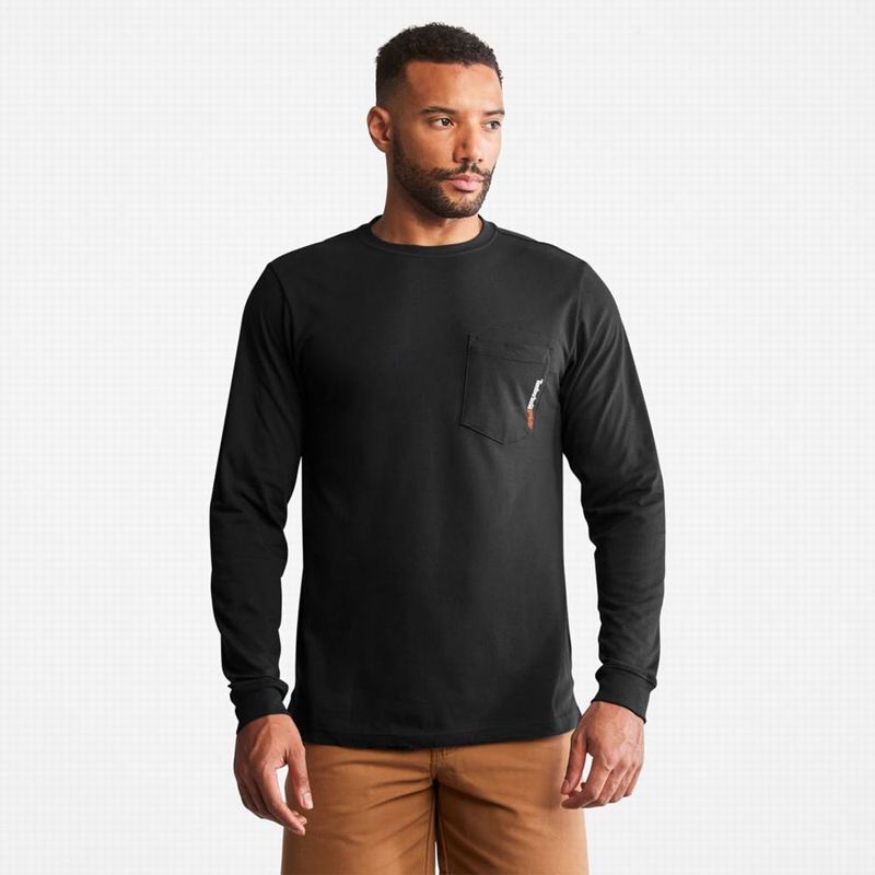 Black Timberland Photographic Long Sleeve | 84785796