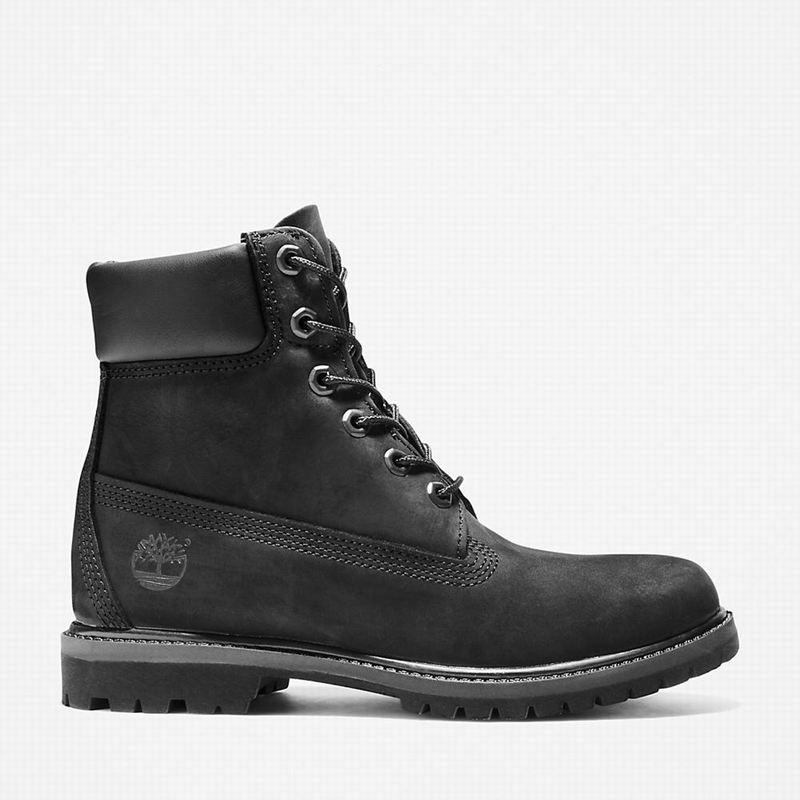 Black Timberland Premium 6 Inch Boots | 41809758