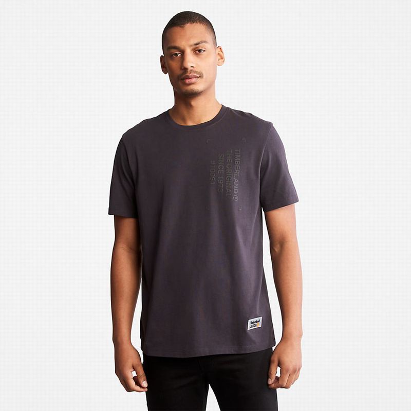 Black Timberland Progressive Utility Graphic T-Shirts | 13266131