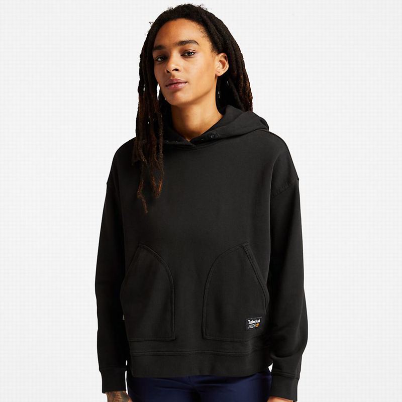 Black Timberland Progressive Utility Hoodie | 2324636