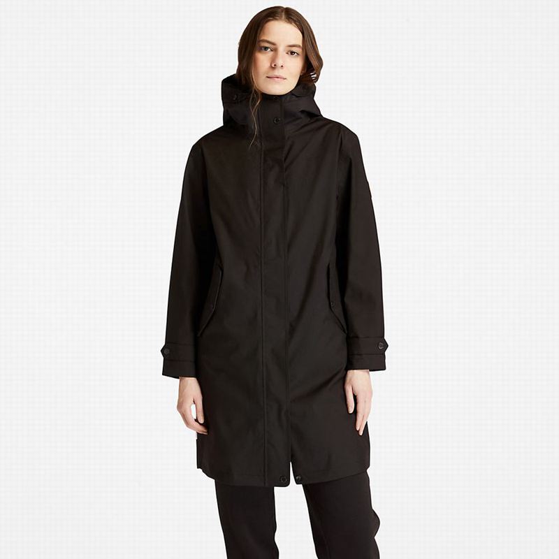 Black Timberland Progressive Utility Jackets | 65867036