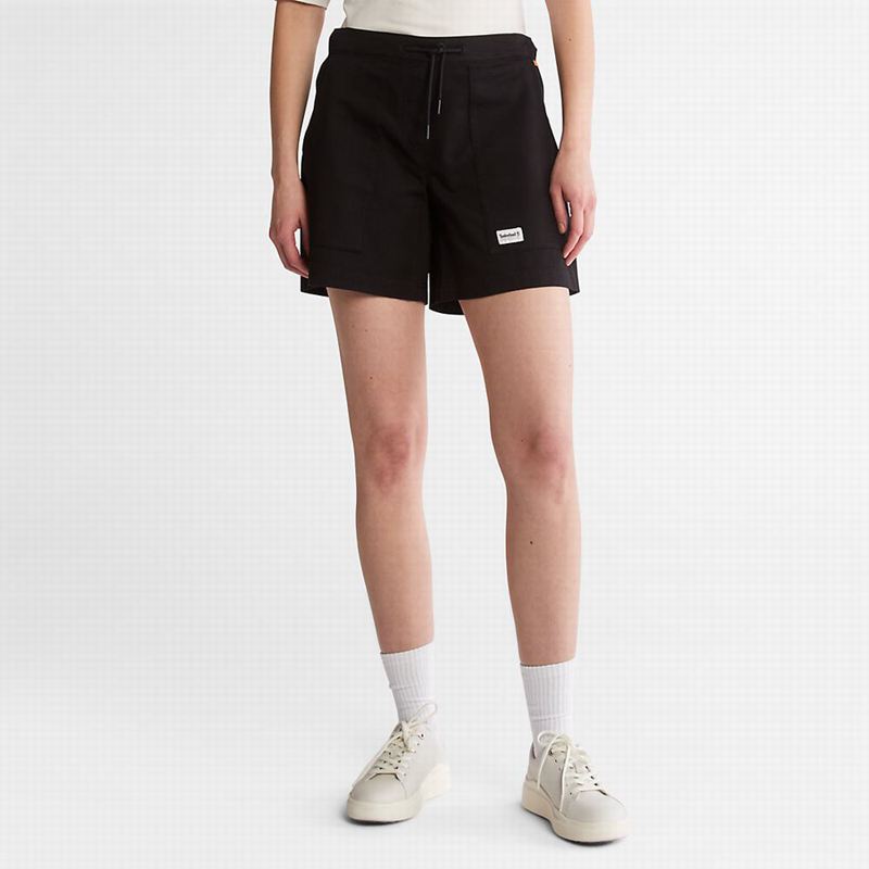 Black Timberland Progressive Utility Shorts | 95416281
