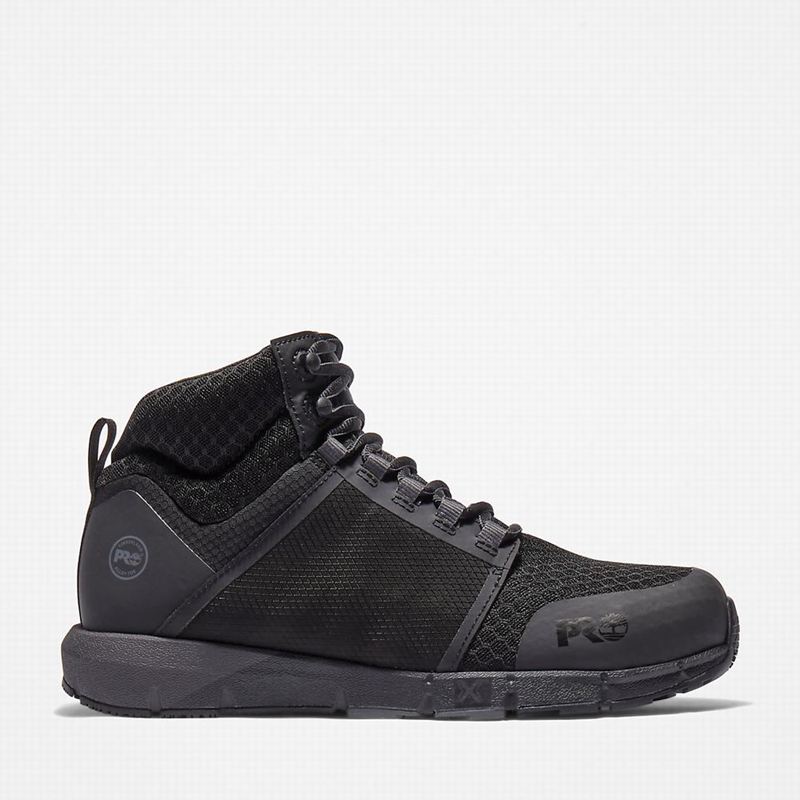 Black Timberland Radius Alloy-Toe Work Boots | 57842226