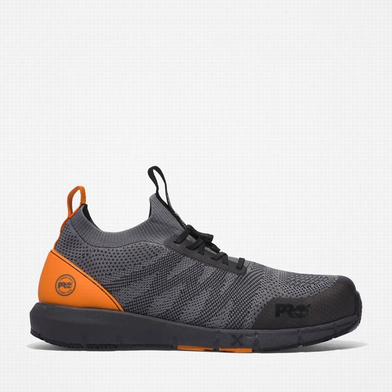 Black Timberland Radius Composite Toe Work Shoes | 92622853